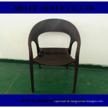 Patio-gewebte Stuhl-Plastikform im Freien